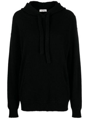 Laneus hooded drop-shoulder jumper - Black
