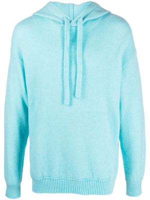 LANEUS long-sleeve hooded jumper - Blue