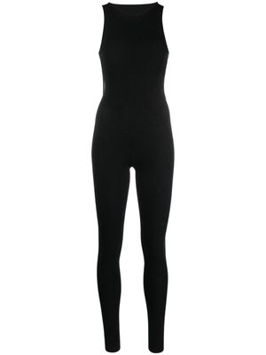 Laneus open-back sleeveless jumpsuit - Black