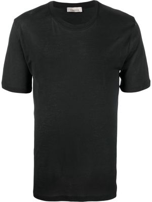 Laneus short-sleeve cotton T-shirt - Black