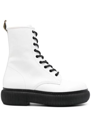 Lanvin Arpege leather boots - White