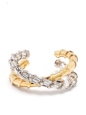 Lanvin Baguette Melodie cuff bracelet - Gold