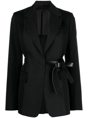 Lanvin belted tailored blazer - Black