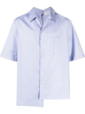 Lanvin Bigout striped cotton shirt - Blue