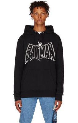Lanvin Black Batman & Catwoman Hoodie