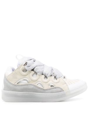 Lanvin chunky lace-up sneakers - Neutrals