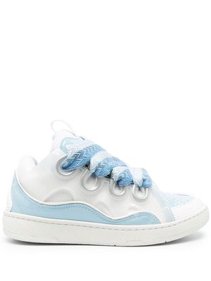 Lanvin chunky lace-up trainers - Blue