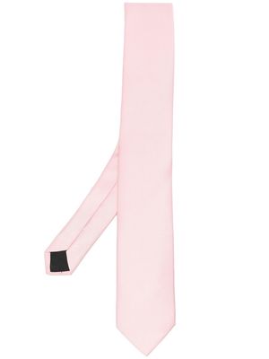 Lanvin classic silk tie - Pink