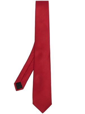 Lanvin classic silk tie - Red