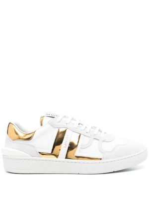 Lanvin Clay panalled sneakers - White