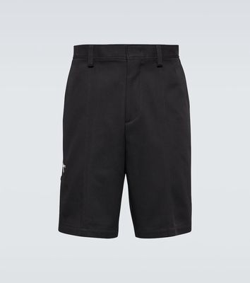 Lanvin Cotton-blend chino shorts