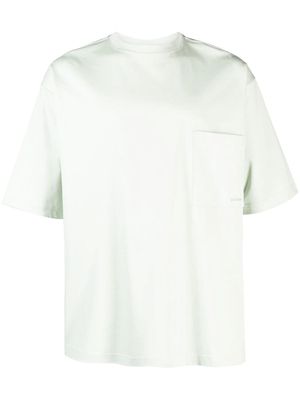 Lanvin crew-neck short-sleeved T-shirt - Green