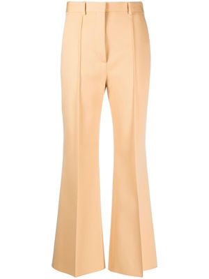 Lanvin cropped flared trousers - Neutrals