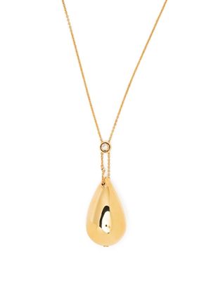 Lanvin crystal-embellished pendant necklace - Gold