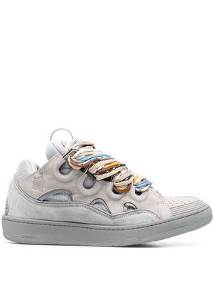 Lanvin Curb chunky lace-up sneakers - Grey
