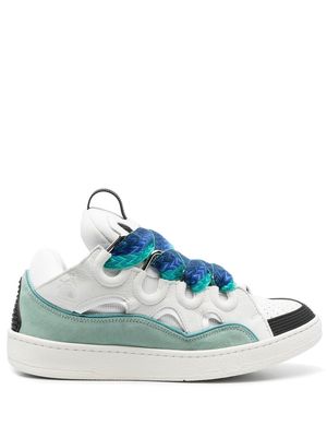 Lanvin Curb colour-block sneakers - White