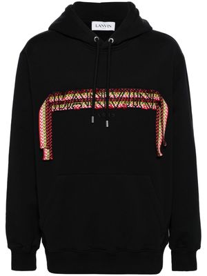 Lanvin Curb cotton hoodie - Black