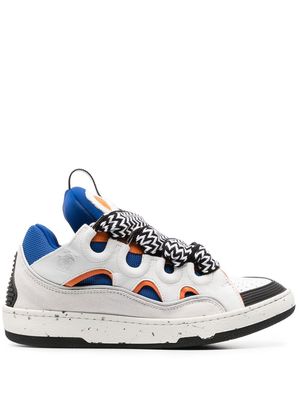 Lanvin Curb panelled sneakers - Blue