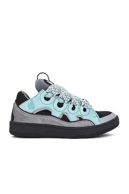 Lanvin Curb Sneaker in Grey