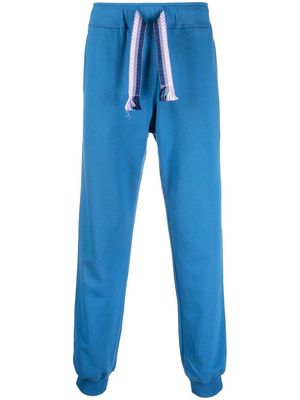 Lanvin Curb woven drawstring track pants - Blue