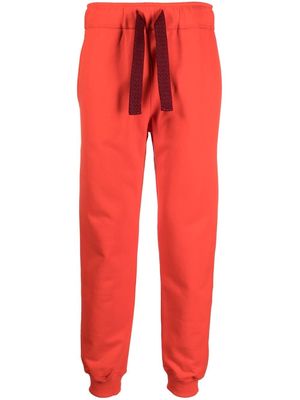 Lanvin Curb woven drawstring track pants - Red