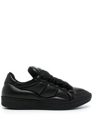 Lanvin Curb XL leather sneakers - Black