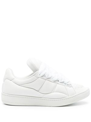 Lanvin Curb XL leather sneakers - White