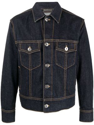 Lanvin dark-wash denim jacket - Blue