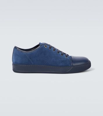 Lanvin DBB1 leather and suede sneakers