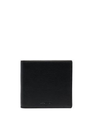 Lanvin debossed-logo folded wallet - Black