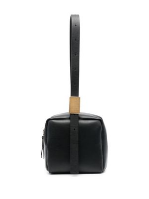 Lanvin debossed-logo tote bag - Black