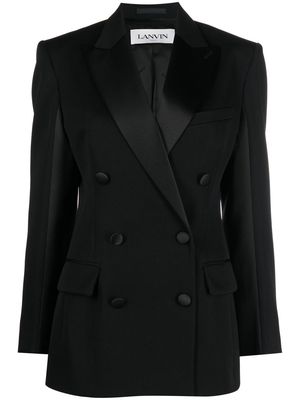 Lanvin double-breasted tailored blazer - Black