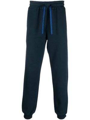 Lanvin drawstring-waistband detail track pants - Blue