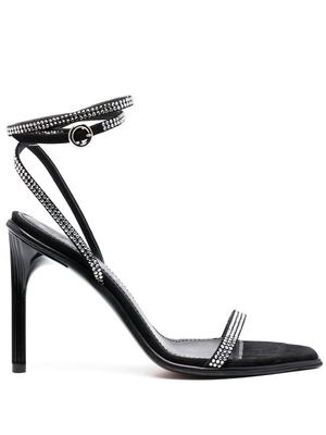 Lanvin Elegant Femme crystal-embellished sandals - Black