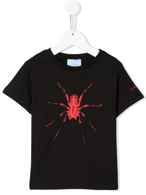 Lanvin Enfant spider print T-shirt - Black