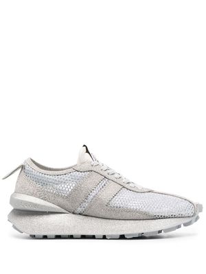 Lanvin glitter-detail low-top sneakers - Silver