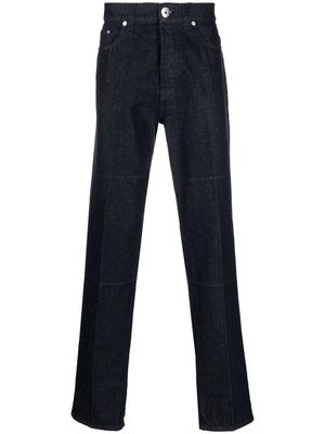 Lanvin high-rise slim-cut jeans - Blue