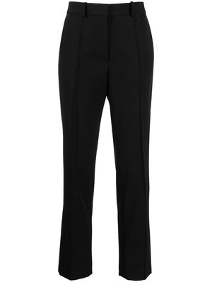Lanvin high-rise straight-leg trousers - Black