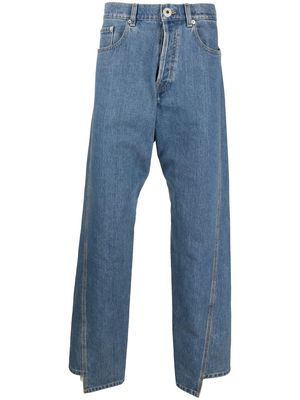 Lanvin high-waist regular-fit jeans - Blue