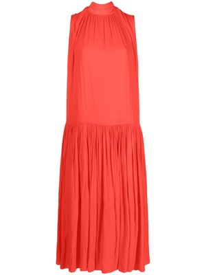Lanvin Kleid sleeveless drop-waist dress - Red