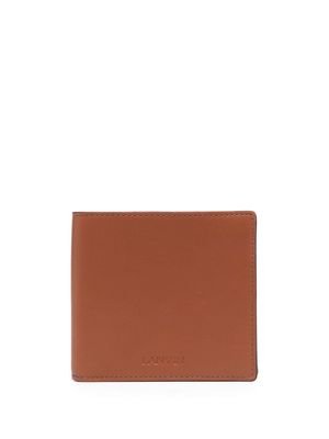 Lanvin logo-embossed bifold wallet - Brown