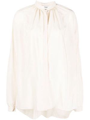 Lanvin long-sleeve blouse - Neutrals
