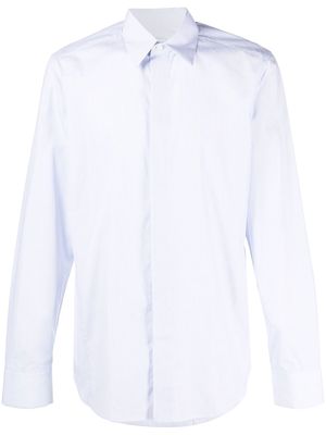 Lanvin long-sleeve button-fastening shirt - Blue