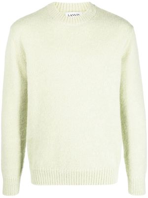 Lanvin long-sleeve knitted jumper - Green