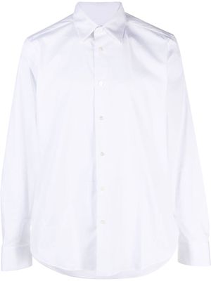 Lanvin long-sleeve slim-cut shirt - White