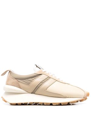 Lanvin low-top leather sneakers - Neutrals