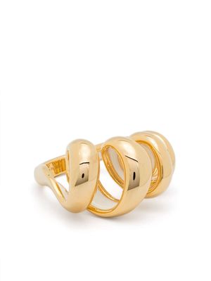 Lanvin Mélodie Ribbon ring - Gold