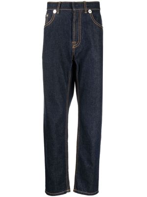 Lanvin mid-rise straight-leg jeans - Blue