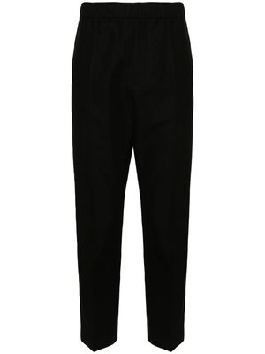 Lanvin mid-rise tapered trousers - Black