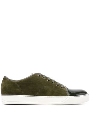 Lanvin panelled sneakers - Green